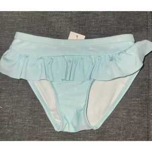 NWT Toddler girl blue Bikini Ruffle swimsuit bottoms 5T